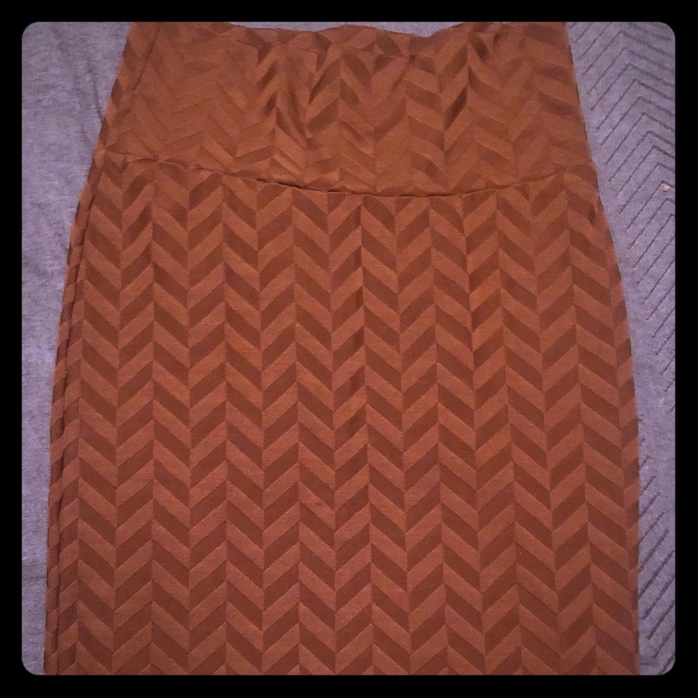 Lularoe Cassie skirt camel xs